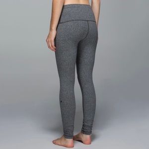 Lululemon Wunder Under Pant Cotton Roll 